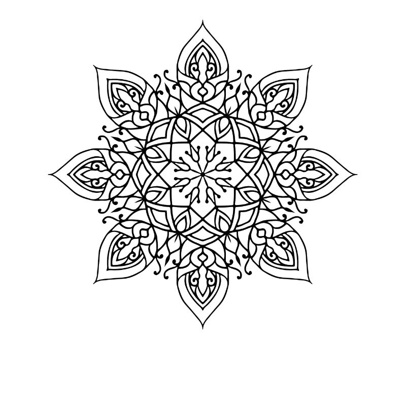 Blumen Mandala