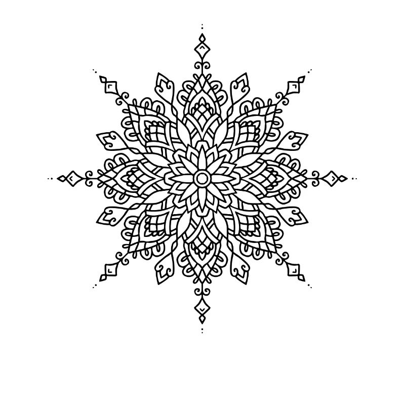 Blumen Mandala