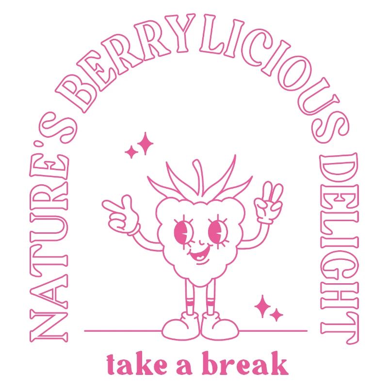 Raspberry Outline