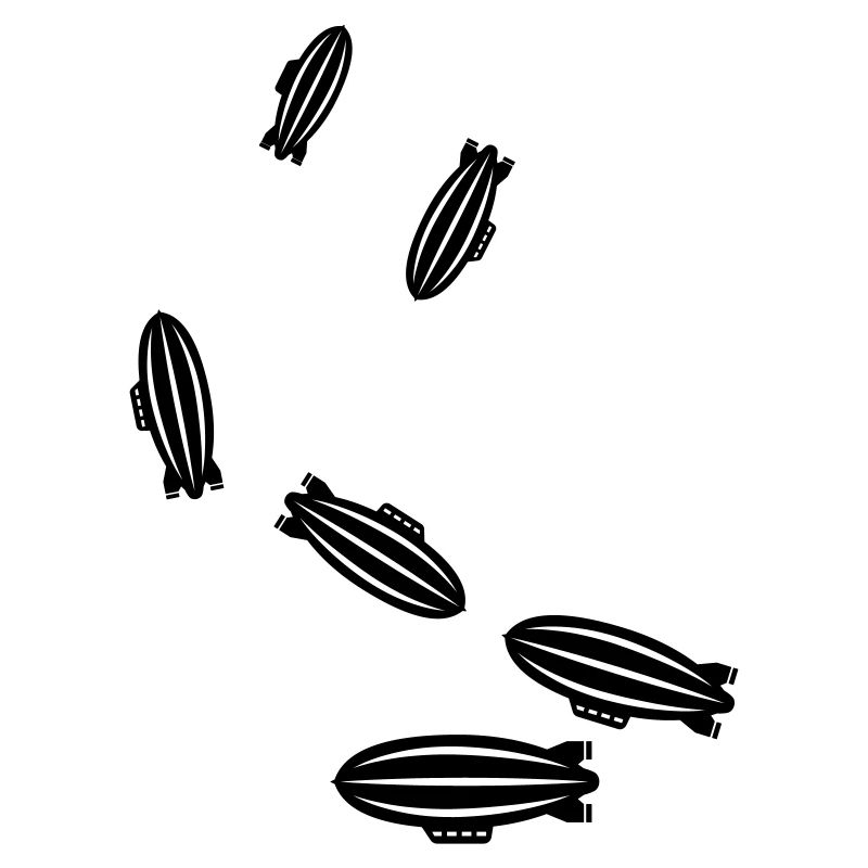 Symbole de l’icône Zeppelin