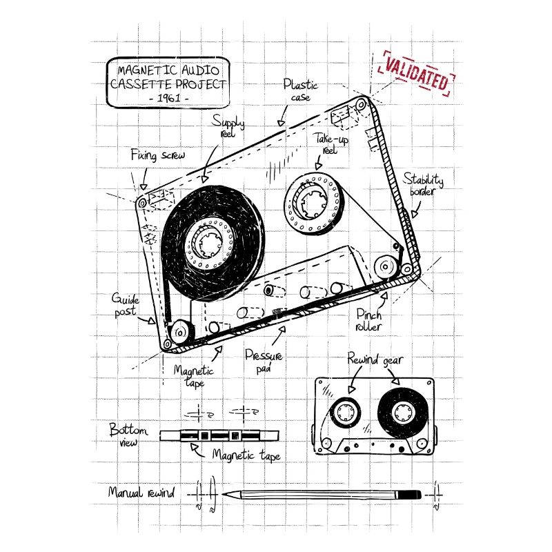 Audio cassette plan