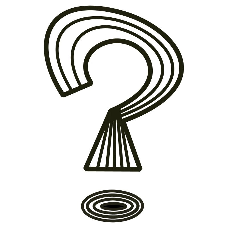 Question mark by Cean