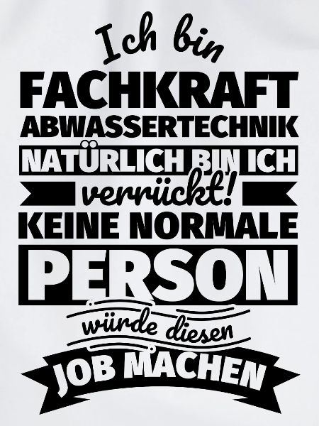 Fachkraft Abwassertechnik Geschenke
