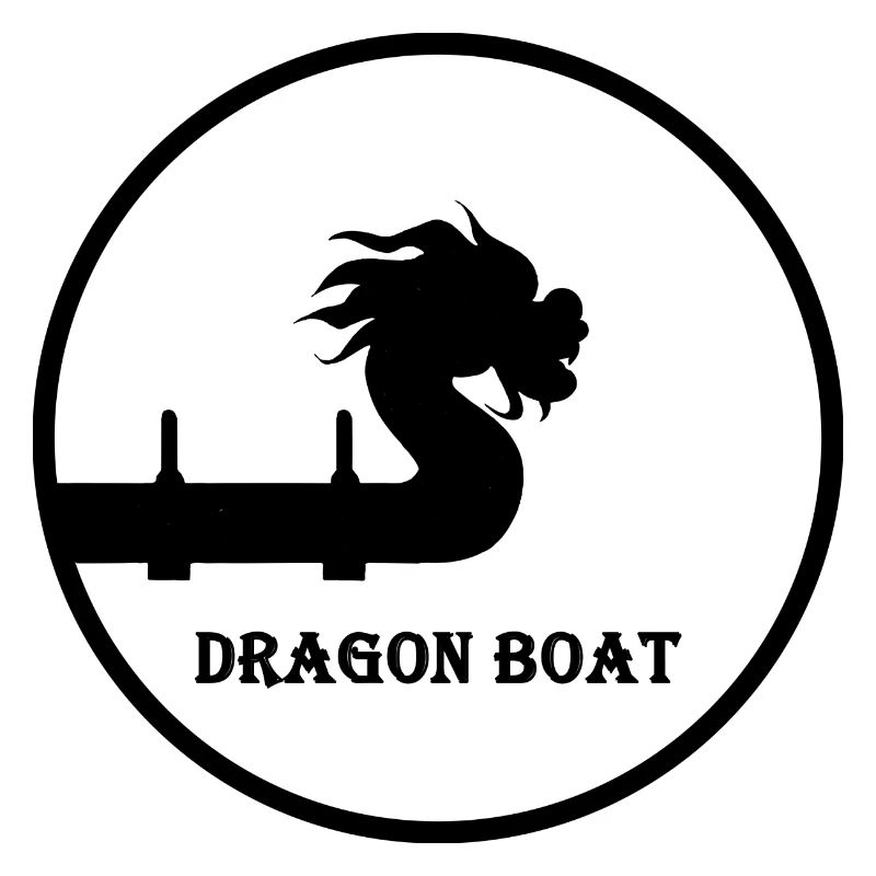 drachenboot chinesisches drachenboot-crew paddeln