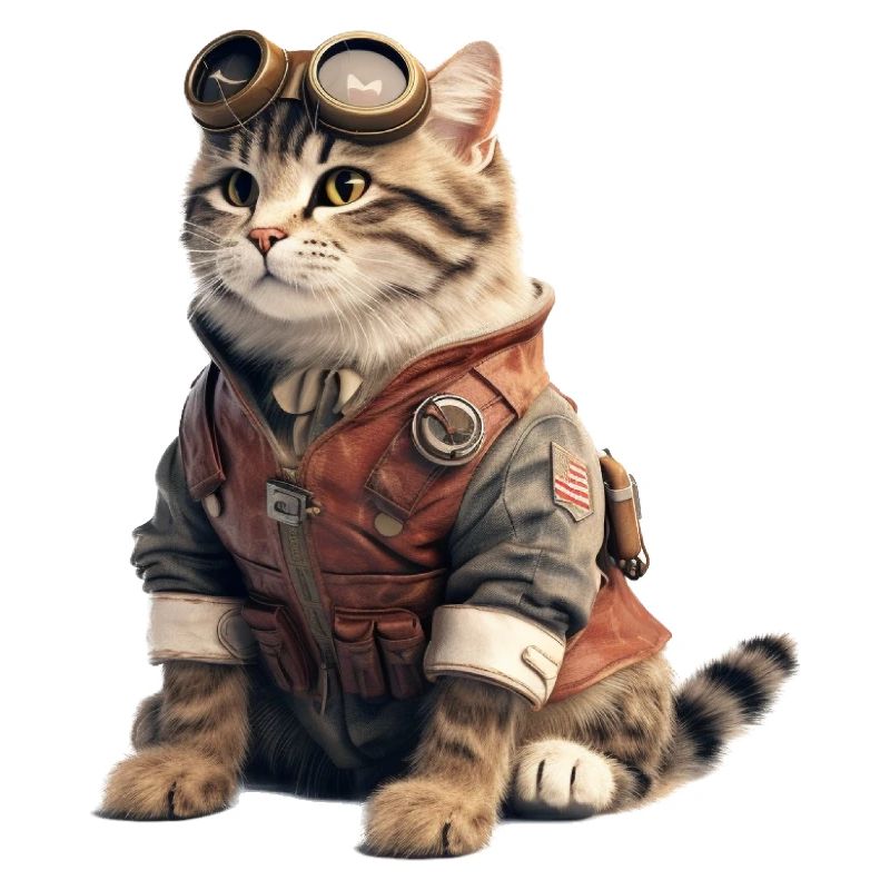 Cat Retro Pilot