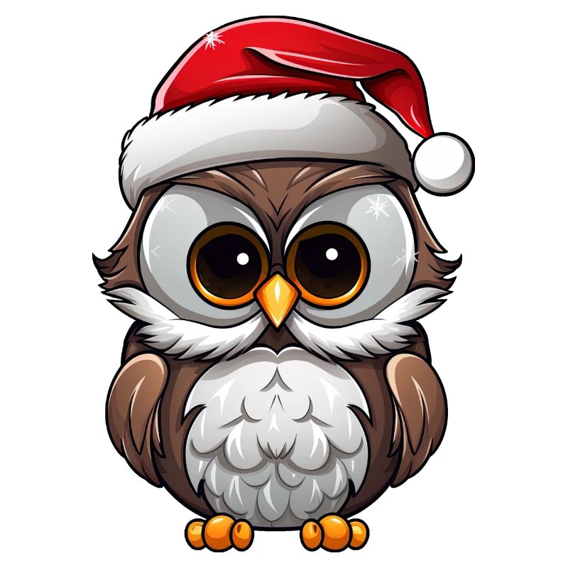 Owls Christmas