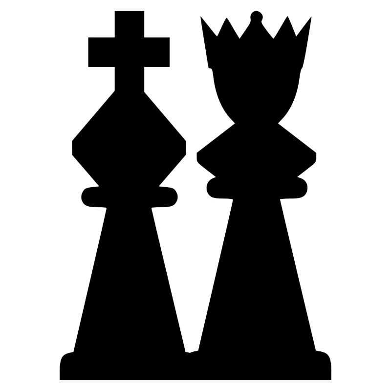 Chess King et Queen Gift Idea