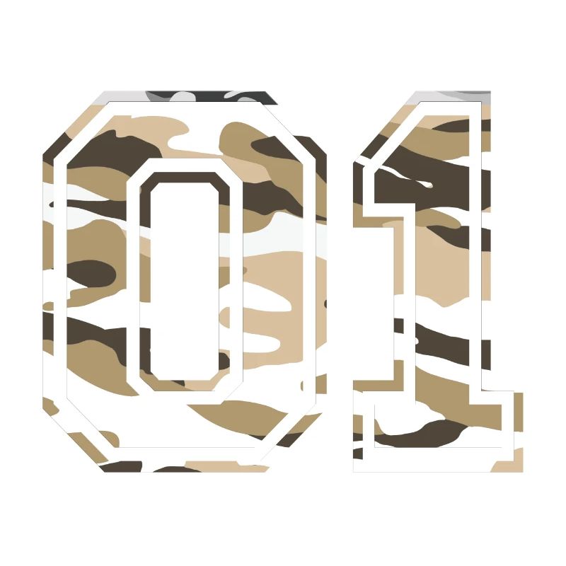 01 Camouflage brown-white