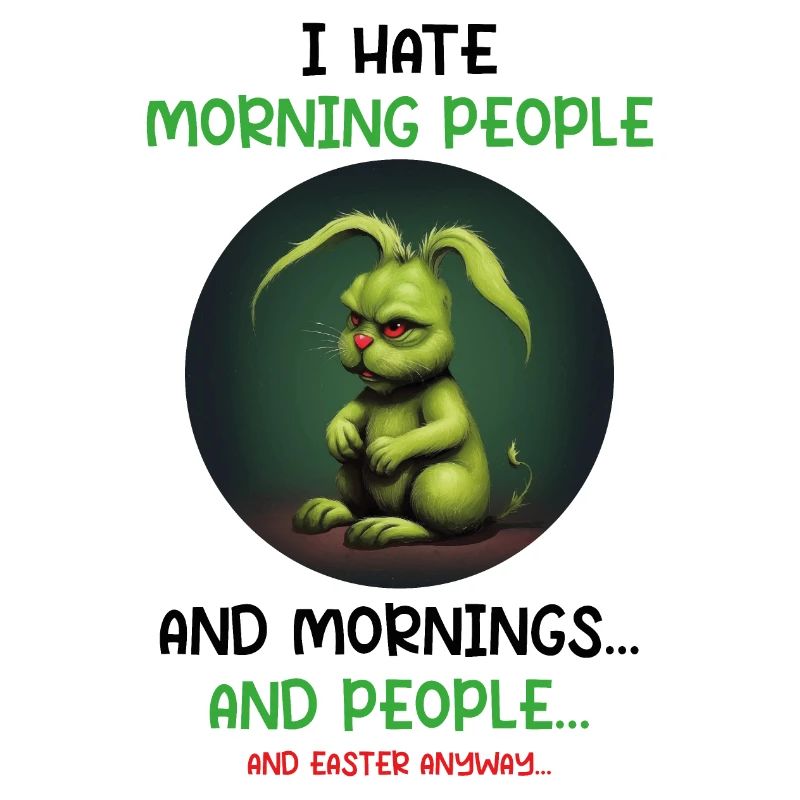 i hate mornings Easter Edition