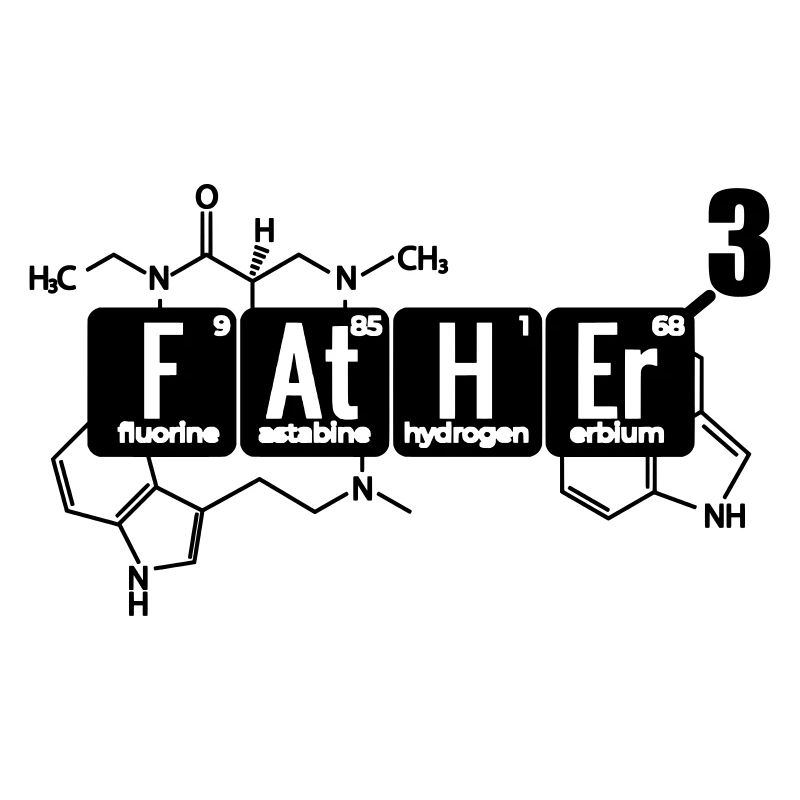 triple father-to-be dad chemist laboratory assistant