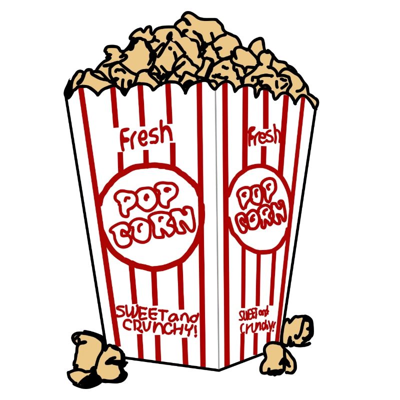 coupe du pop-corn