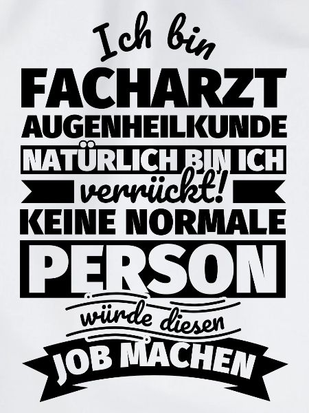 Facharzt Augenheilkunde Geschenke