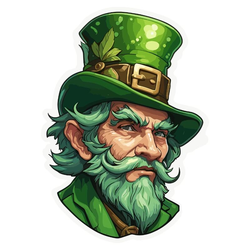 Leprechaun / Leprechaun / Vert / Gingembre / Irlande