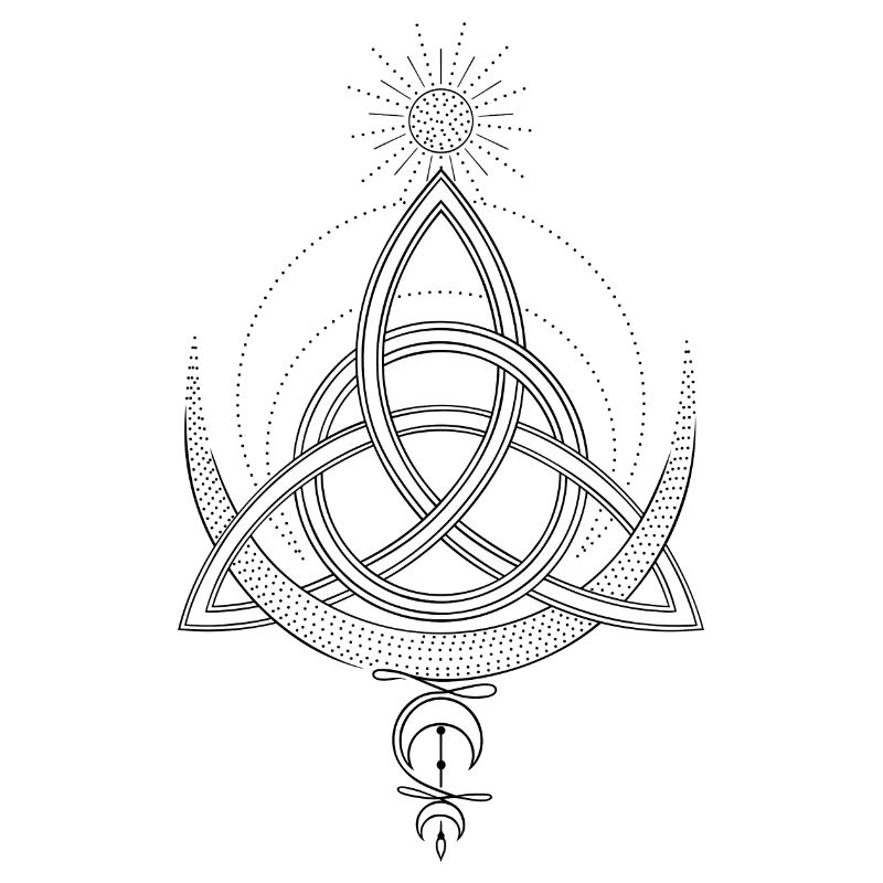 Trinity knot Triqueta Triquetra