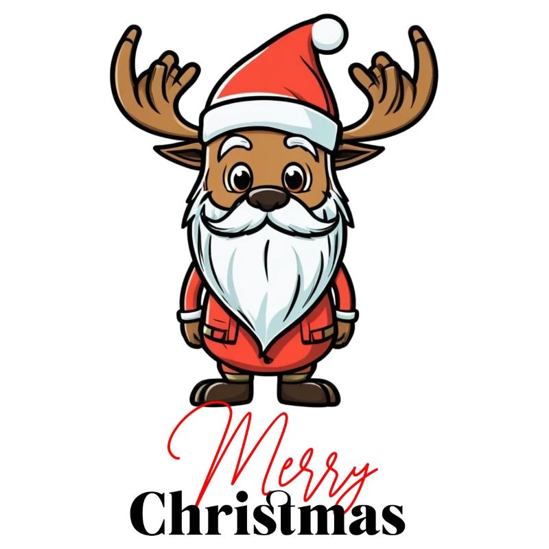 Rentier Weihnachtsmann