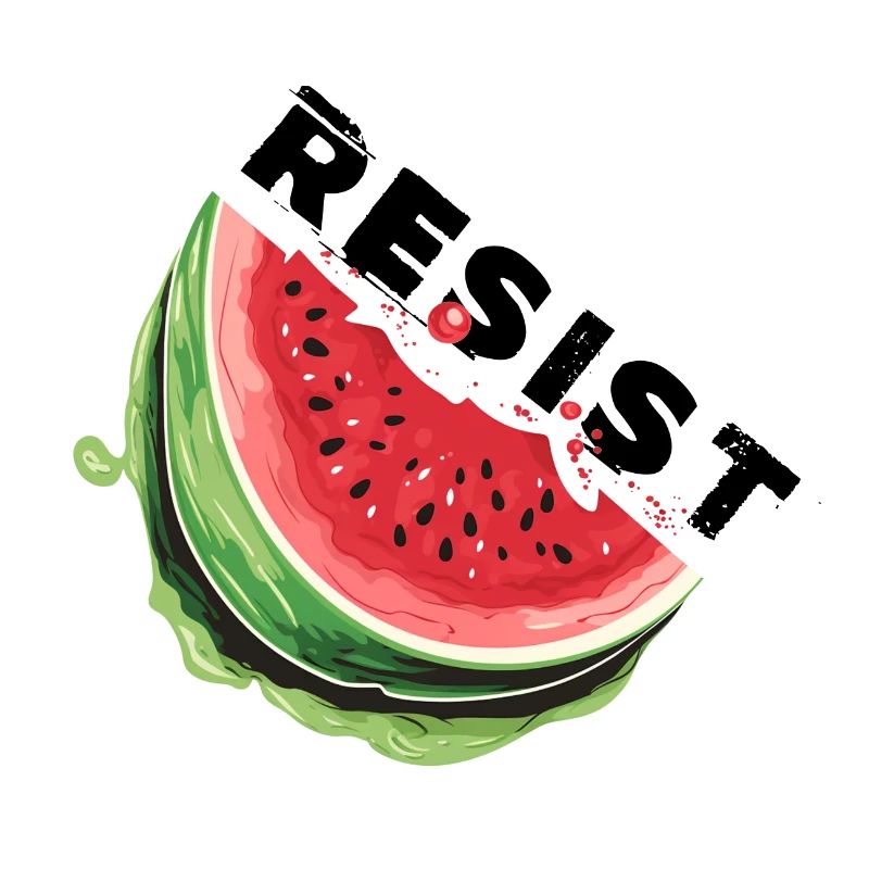 Ce n’est pas une pastèque, résistez à la Palestine