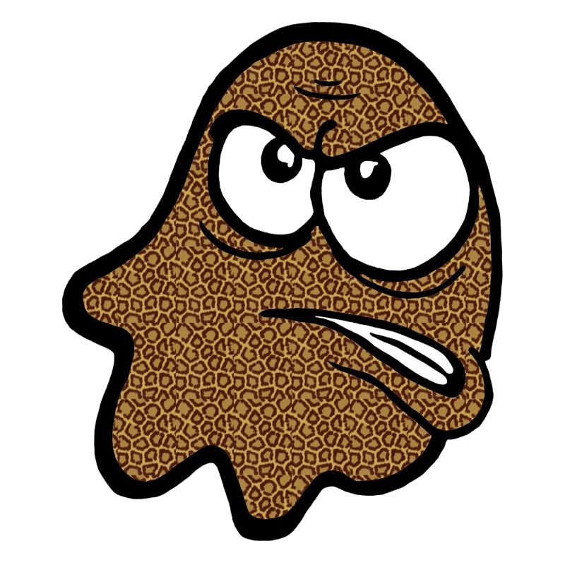 Knurri in leopard pattern