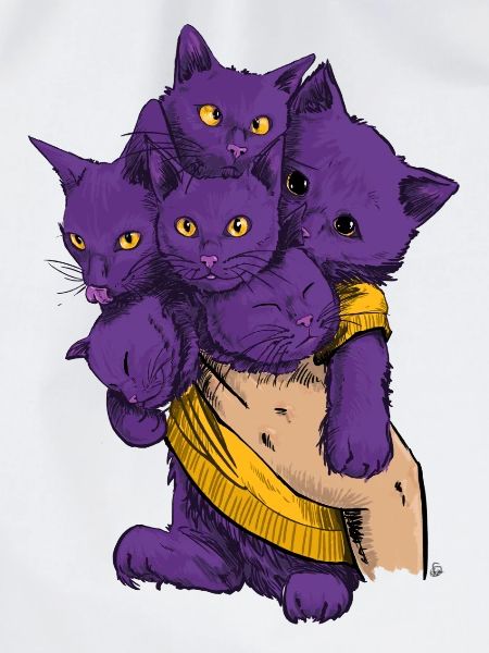 Katzenhyrda als Bouquet
