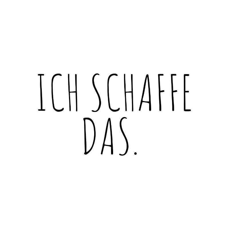 Ich schaffe das