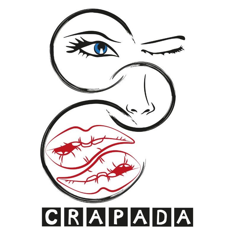 Creative face from circles