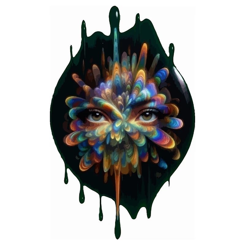 Kaleidoscope face