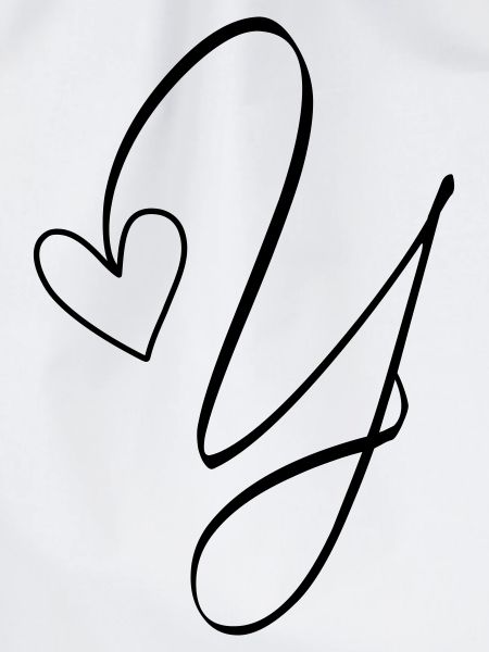 Letter Y Ypsilon Letter-Y Calligraphy