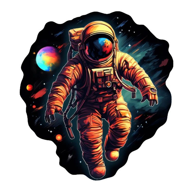 Astronaute en sortie dans l’espace