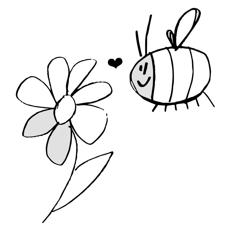 Biene und Blume