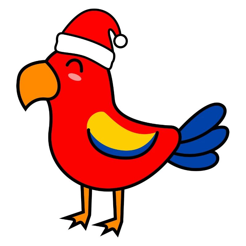 Papagai Comic Christmas Xmas