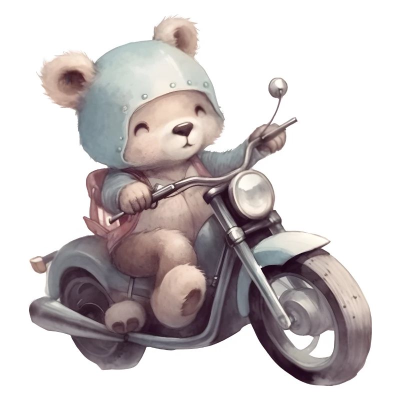 Teddy Bear Motorcycle