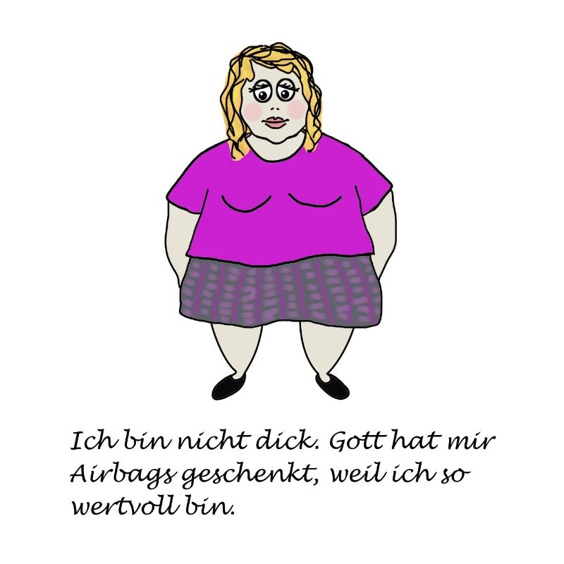 Ich bin nicht dick