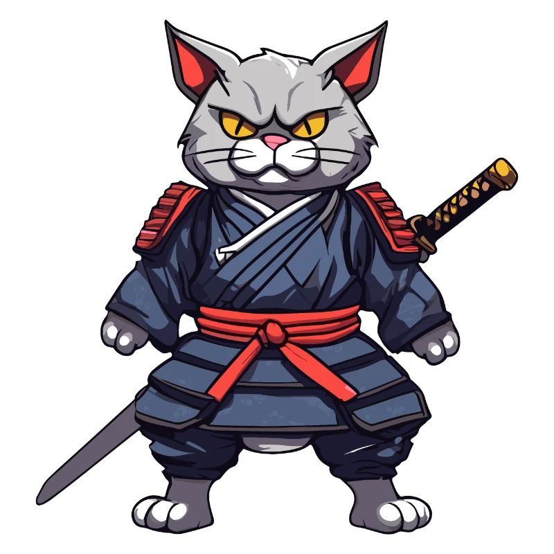 Samurai Cat #5