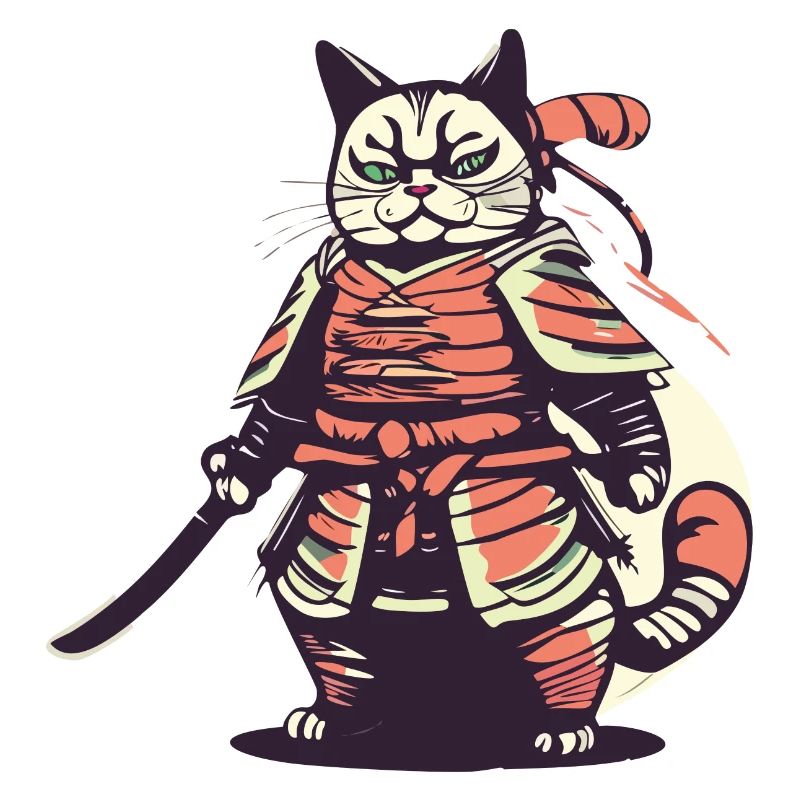 Cat Samurai