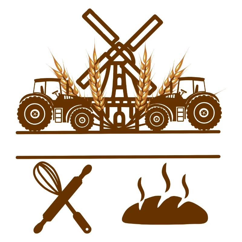 Bäckerei oder Bäckerei-Logo