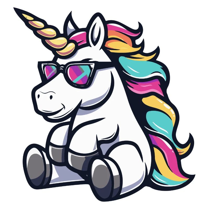 Einhorn Comic Cool