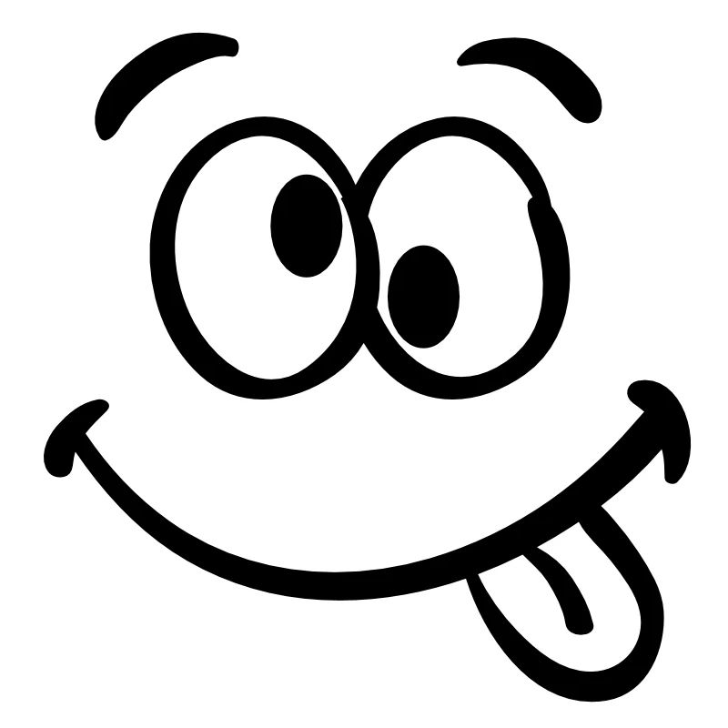 Crazy smile