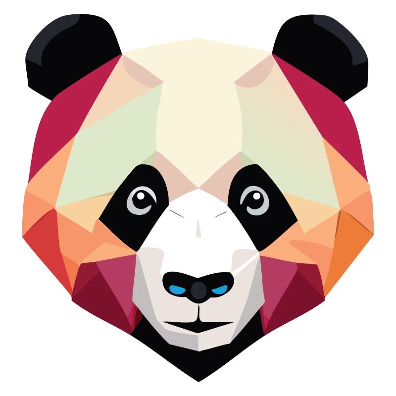 Panda Low Poly