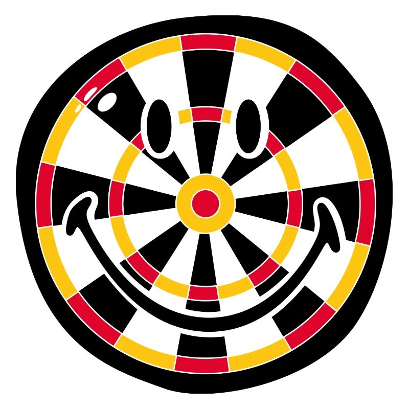 Smiley Dart Board