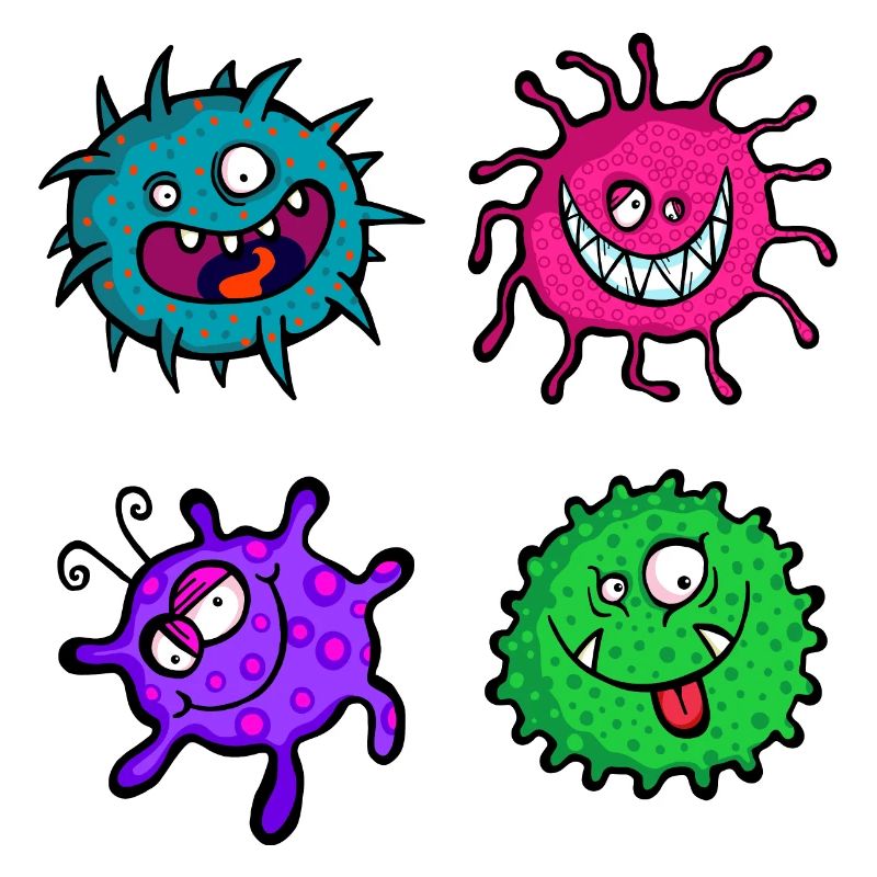 Scary Microscopic Bacterium