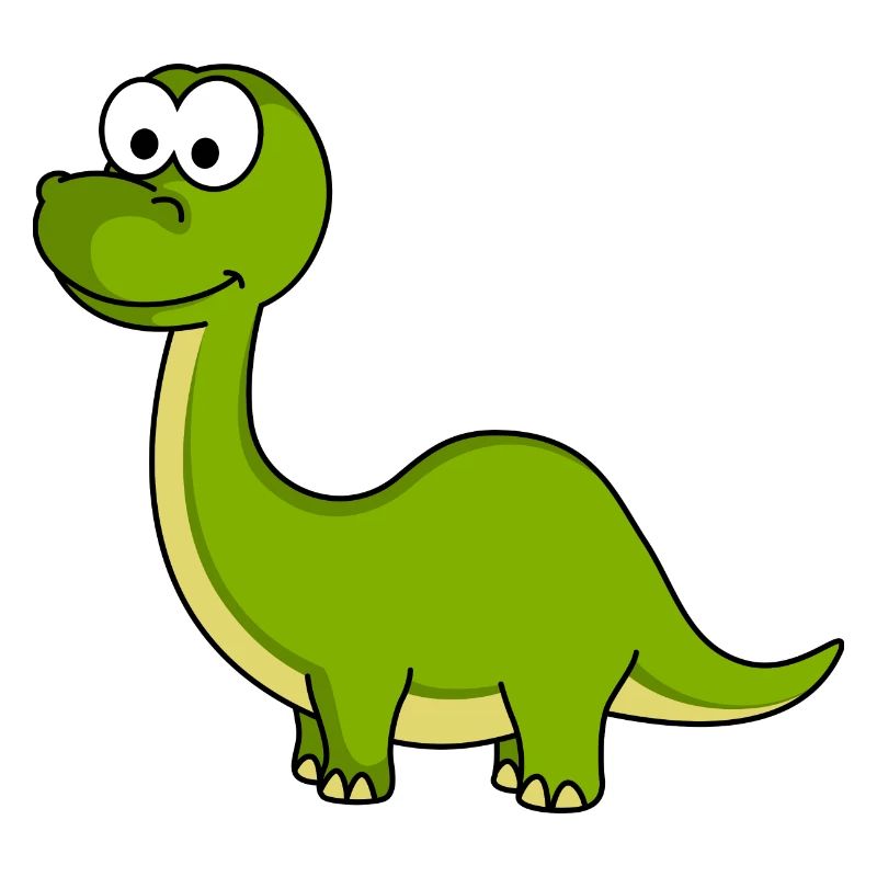 Dinosaur brontosaurus Comic