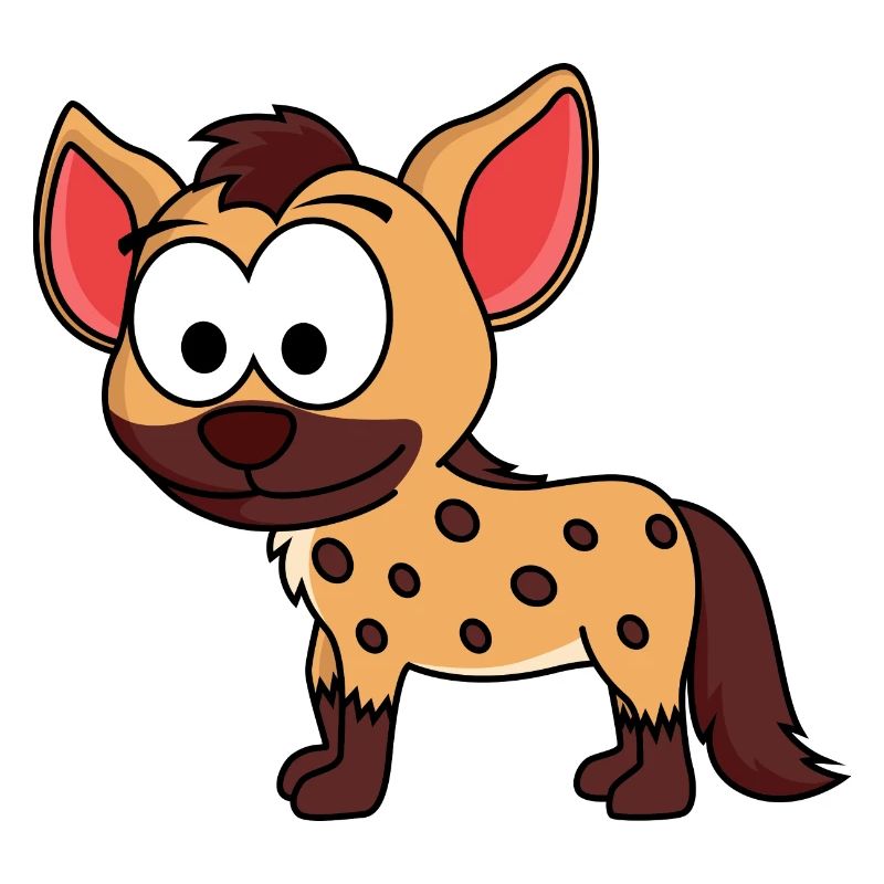 Hyena Comic Animal