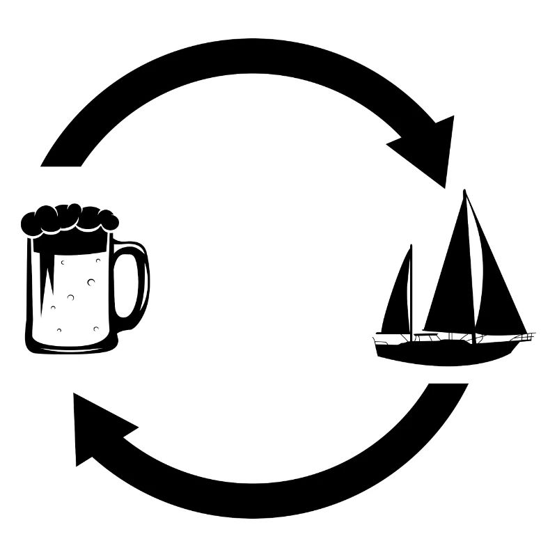 Beer loading arrows and sails -