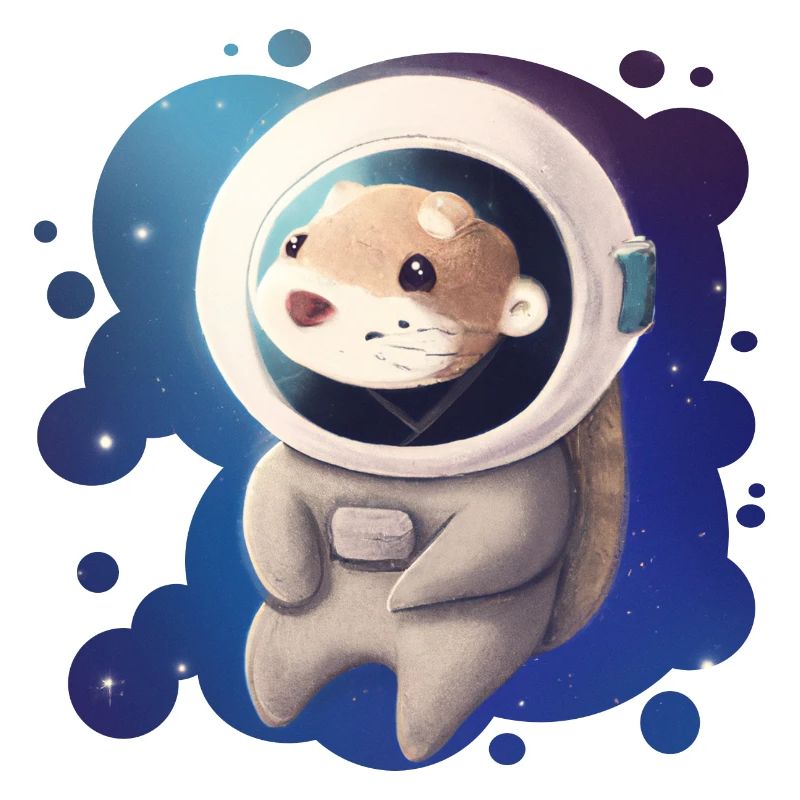 Cute Space Otter
