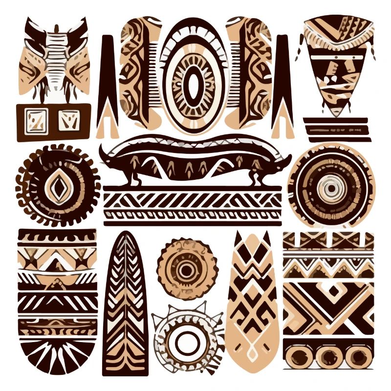 Afrikanische Folklore