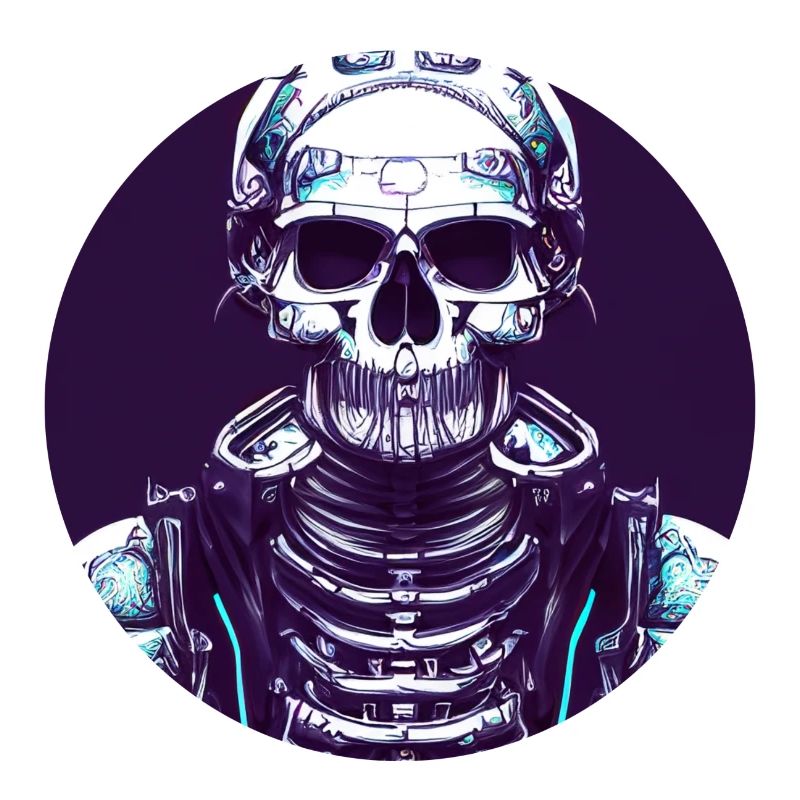Skeleton - Abstract - Art