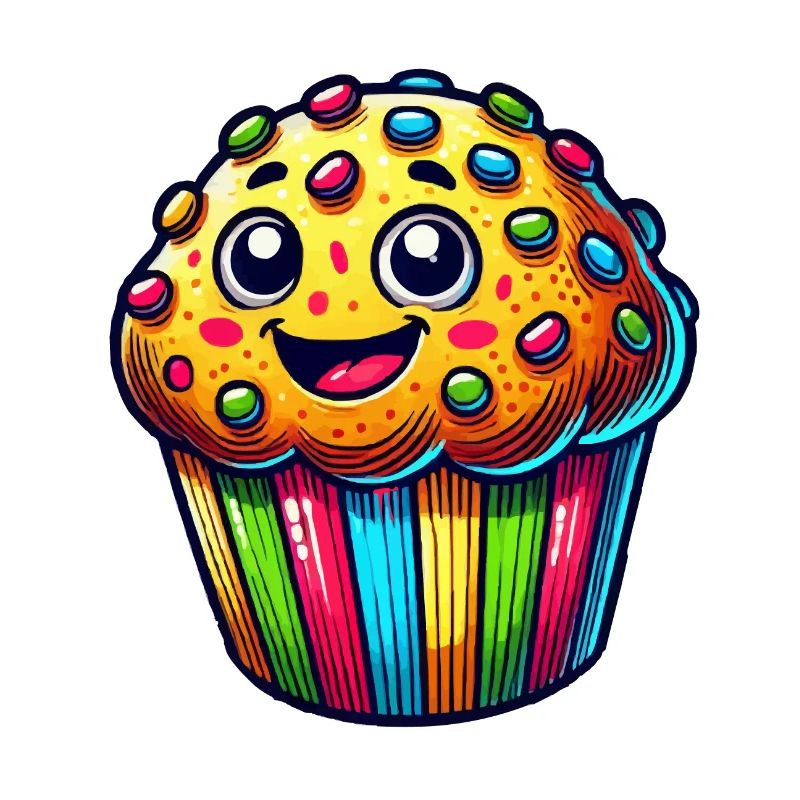 Muffin Cartoon