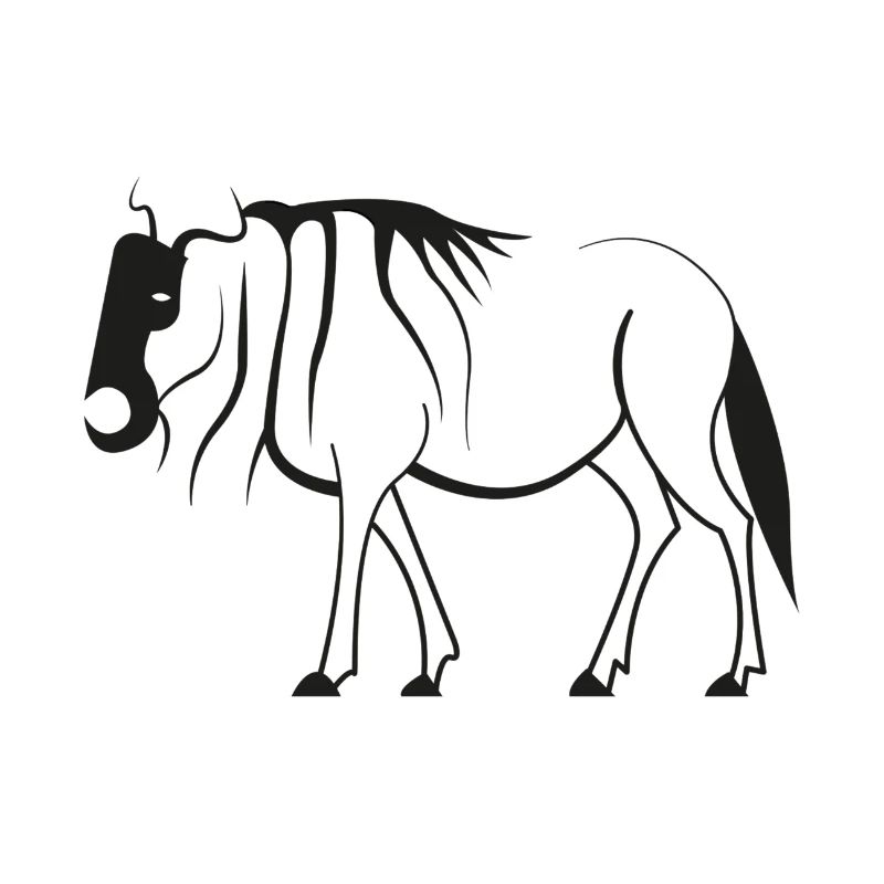 Piktogramm Gnu