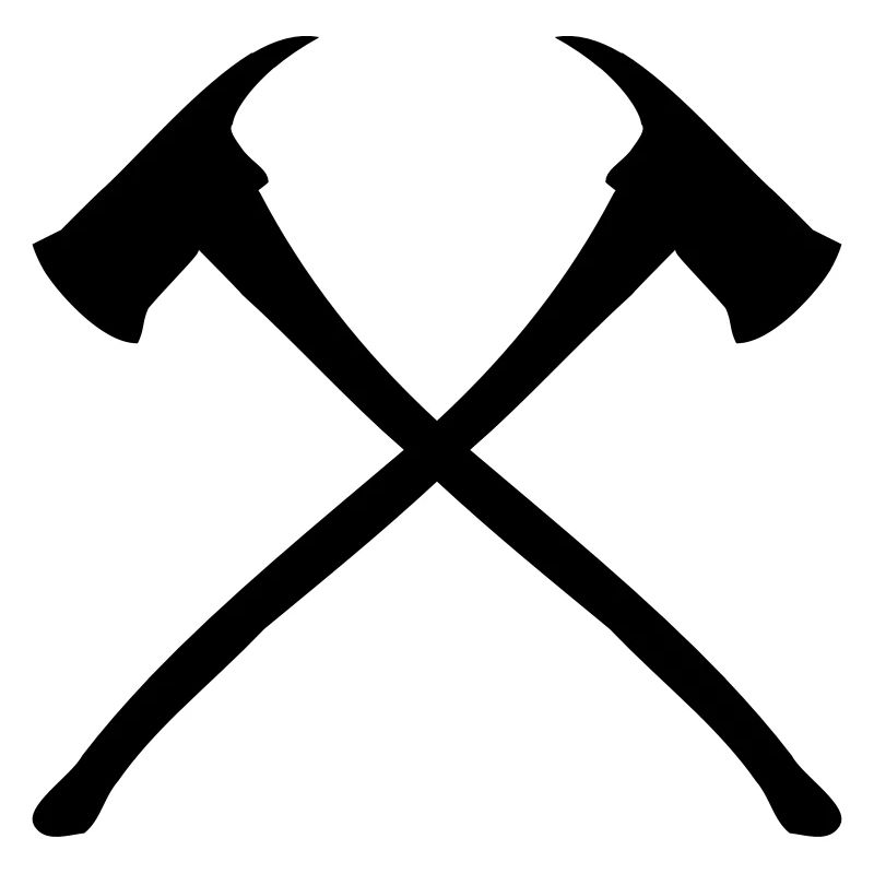 2 fire axes