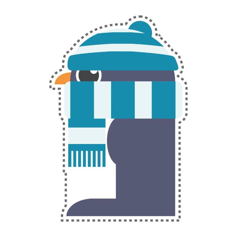 Cold penguin