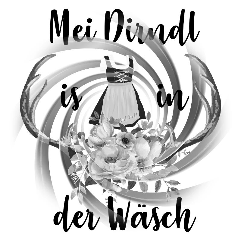 Mon Dirndl est dans la lessive